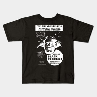 Voodoo Black Exorcist Kids T-Shirt